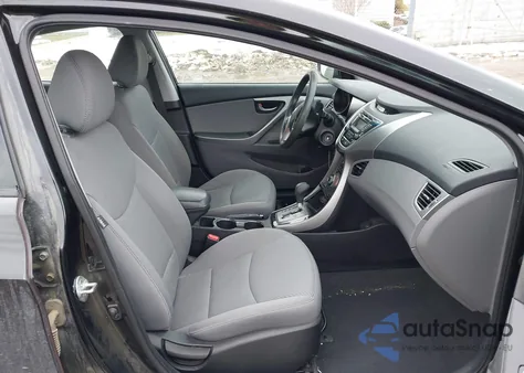 2013 Hyundai Elantra Gls z USA, uszkodzony, nr VIN 5NPDH4AE0DH331472